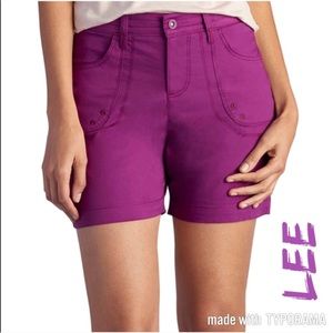 Lee Libby Relaxed Fit Twill Shorts sz. 14